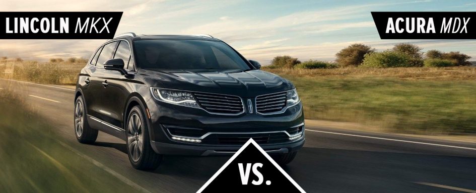The 2018 Lincoln MKX driving down the road.