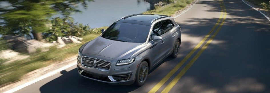 2019 Lincoln Nautilus driving down the road